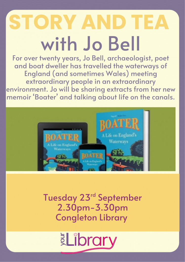 Story and Tea with Jo Bell Story and Tea with Jo Bell