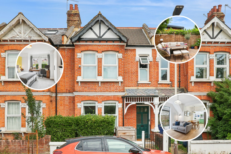 This week's Ealing property of the week is a charming two-bedroom home in Seaford Road, Ealing (credit: Leslie & Co).