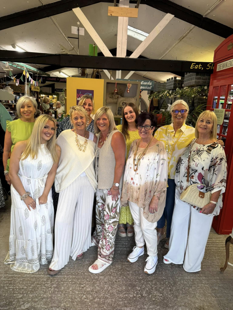 Cutting a dash - the Cabin Boutique hosted a fashion show today in aid of the North West Air Ambulance Charity (NWAA). (Photo: NWAA)