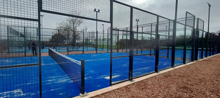 Kenilworth Tennis, Squash and Croquet Club has already expanded its padel setup (image via KTSCC)