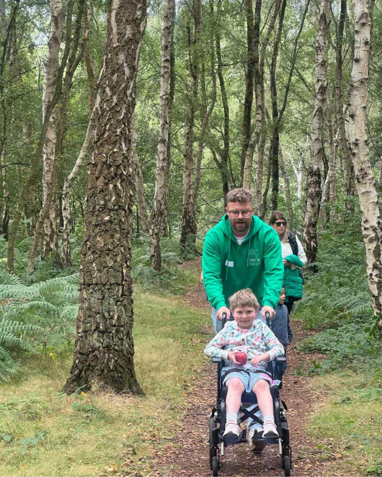 Joshua Tree volunteer, Chris Baldwin is doing a Snowdon challenge next weekend to raised money for the charity. (Photo: Chris Baldwin)