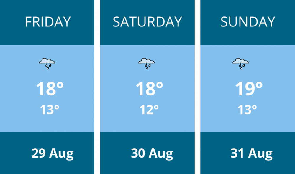 Here is this weekend Sandbach weather forecast provided by Mr Data Here is this weekend Sandbach weather forecast provided by Mr Data