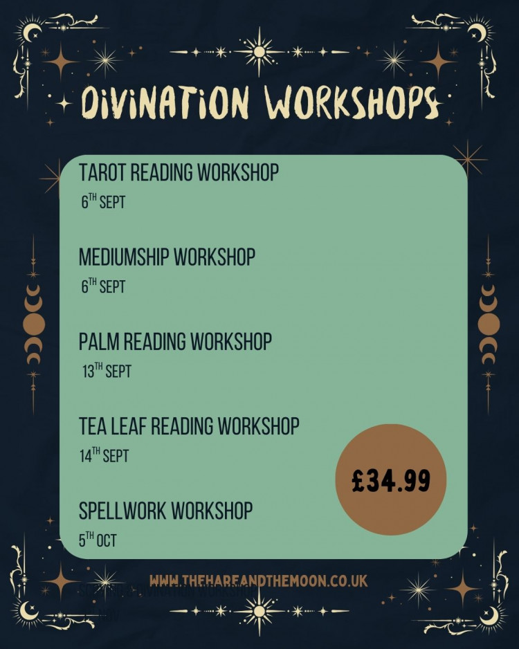 Divination Workshops this Autumn