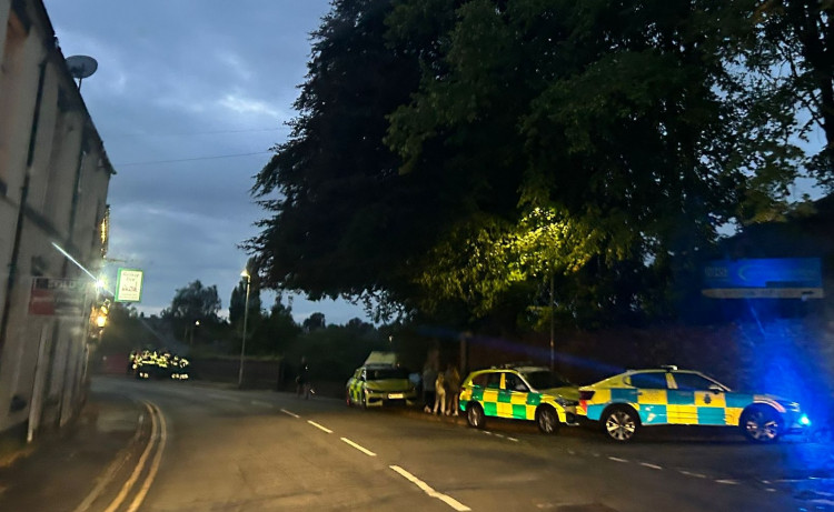 A large emergency service presence was in attendance (Credit: Nub News)
