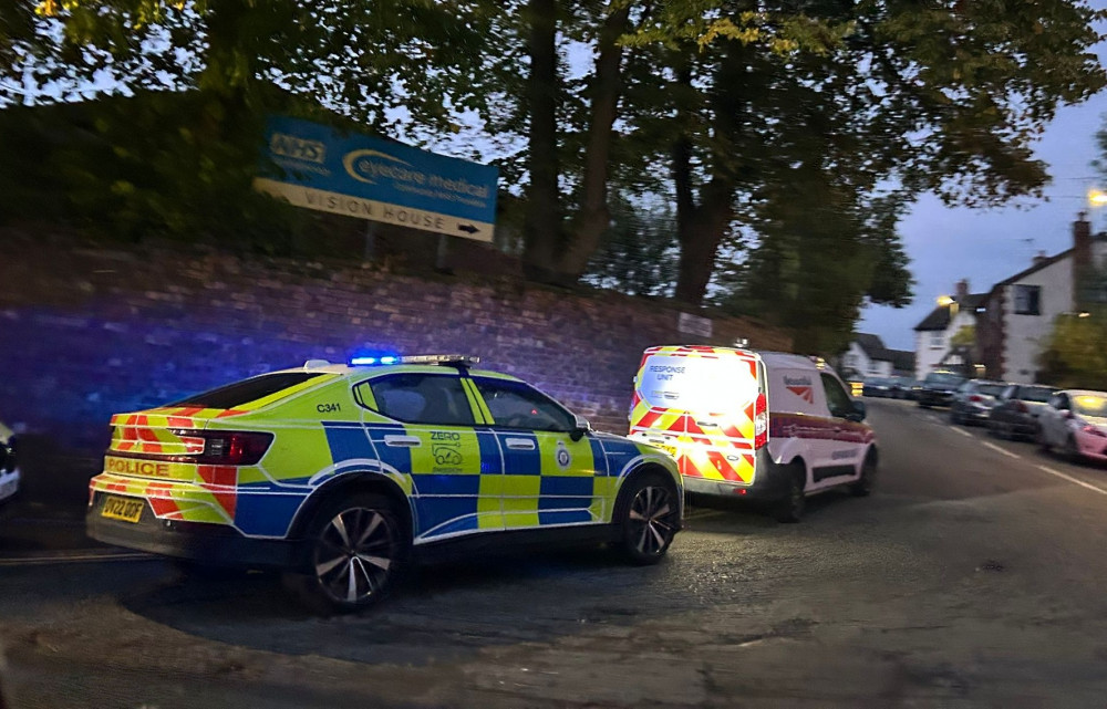 A large emergency service presence was in attendance (Credit: Nub News)