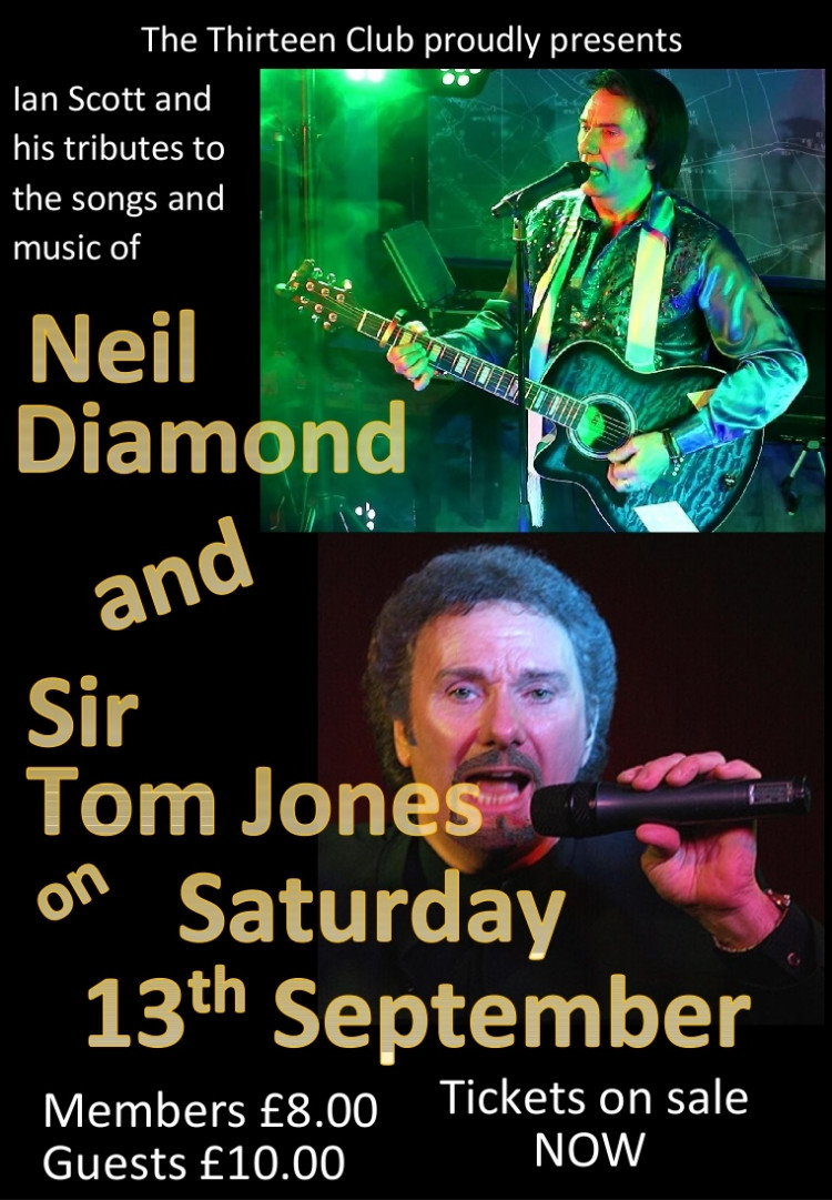 Tom Jones & Neil Diamond Tribute Night Tom Jones & Neil Diamond Tribute Night