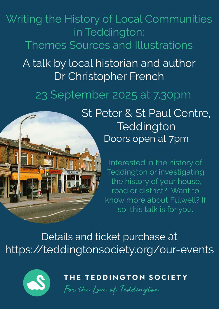 Teddington Society Talk Teddington Society Talk