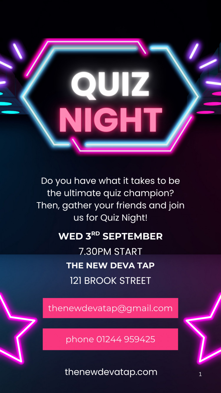 Monthly quiz night