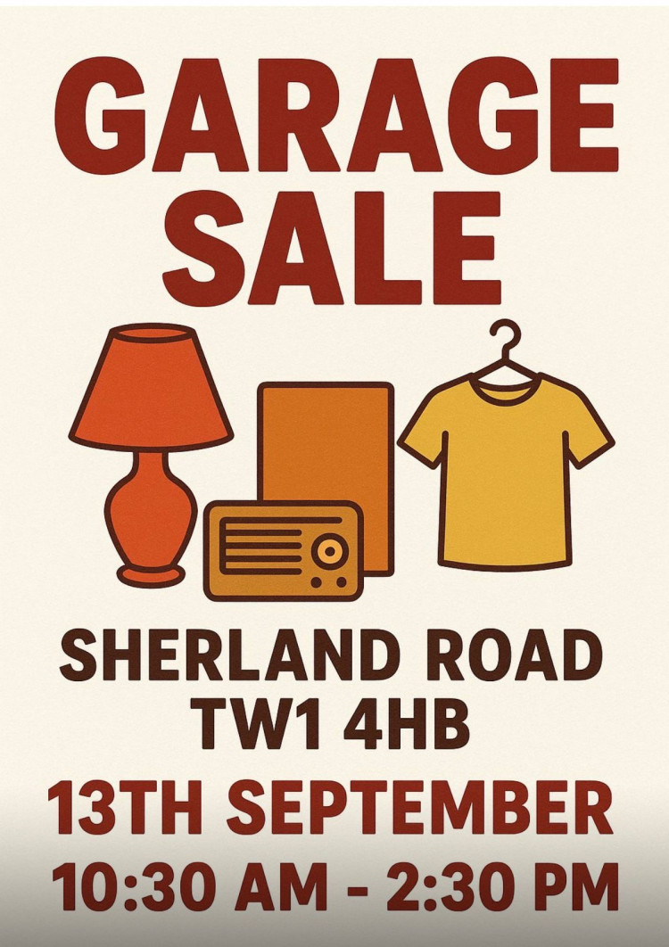 Sherland Road garage sale
