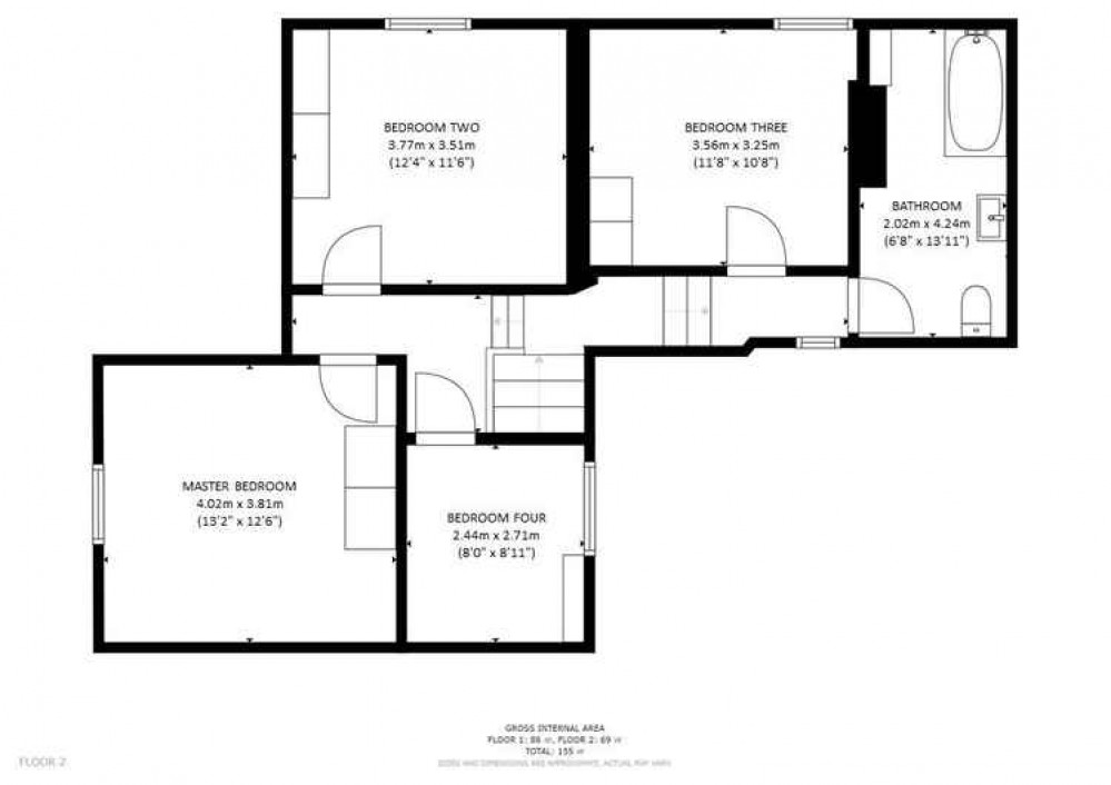 Upstairs Floor Plan