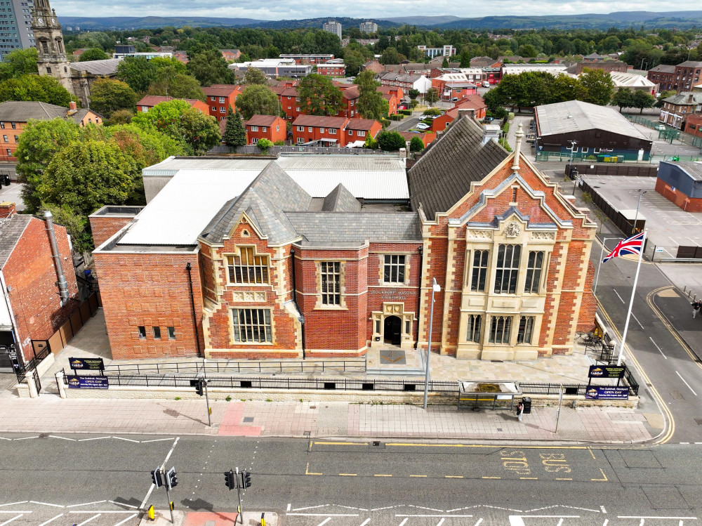 Stockport Masonic Guildhall has undergone an extensive renovation, restoring the Victorian facade to its former glory (Image - Cheshire Freemasons) Stockport Masonic Guildhall has undergone an extensive renovation, restoring the Victorian facade to its former glory (Image - Cheshire Freemasons)