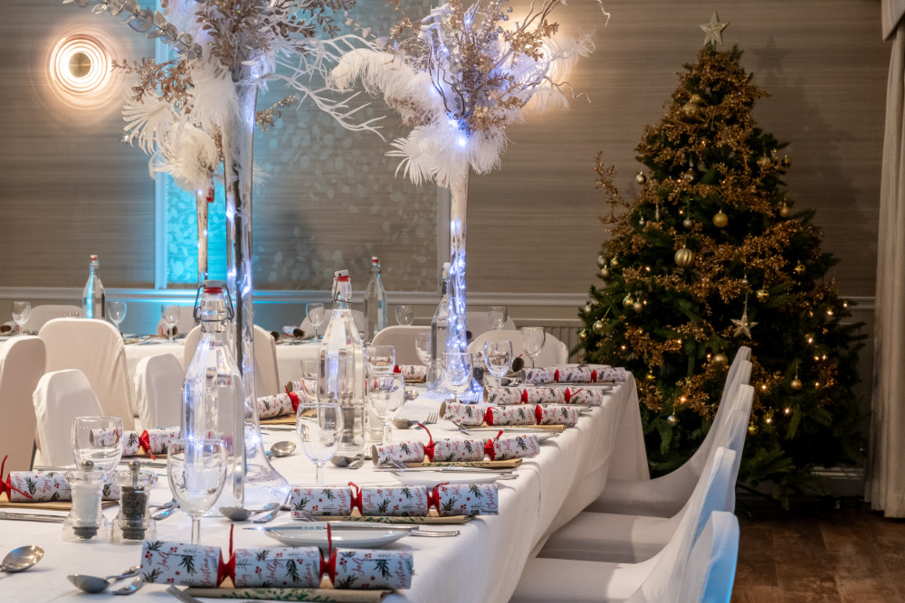 Join The Wisteria Hotel in Oakham this festive season and experience their stunning venue, ideal for Christmas parties (Photo: Wisteria Hotel) Join The Wisteria Hotel in Oakham this festive season and experience their stunning venue, ideal for Christmas parties (Photo: Wisteria Hotel)