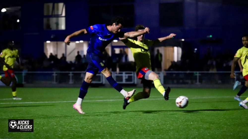 Action from the match. Picture AlexrBarber. Action from the match. Picture AlexrBarber.