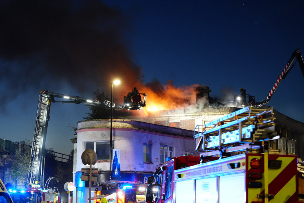 Fire crews are on Market Street in Longton. (Civic Eye Media) Fire crews are on Market Street in Longton. (Civic Eye Media)