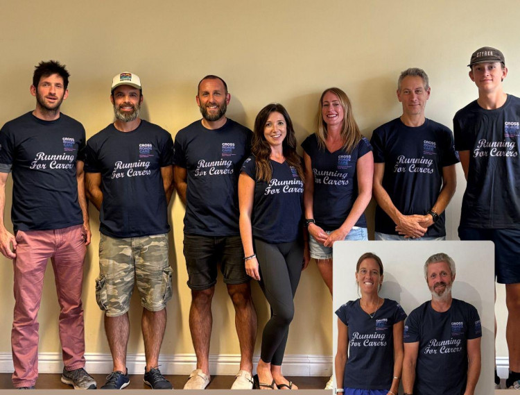 The team will be running from Land's End to Teddington (Image supplied)