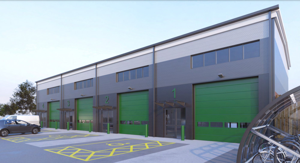 An artist's impression of the new units (image via planning application) An artist's impression of the new units (image via planning application)