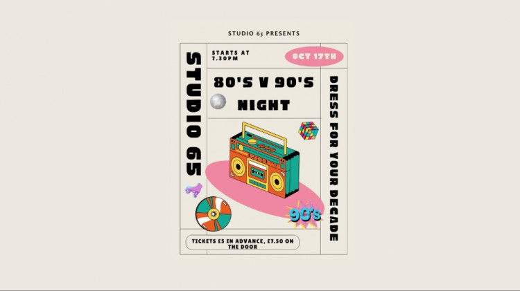 80s vs 90s Disco Night