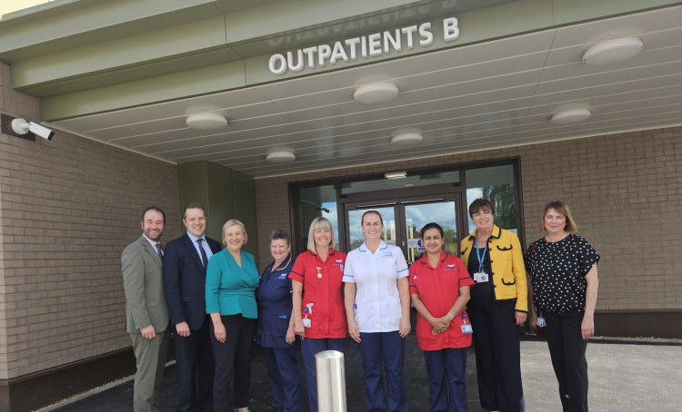 An official opening ceremony was held featuring local MPs Lisa Smart and Tom Morrison, Stockport Council Leader Mark Roberts, along with representatives from Stockport NHS Foundation Trust and contractors MTX (Image - Stockport NHSFT)