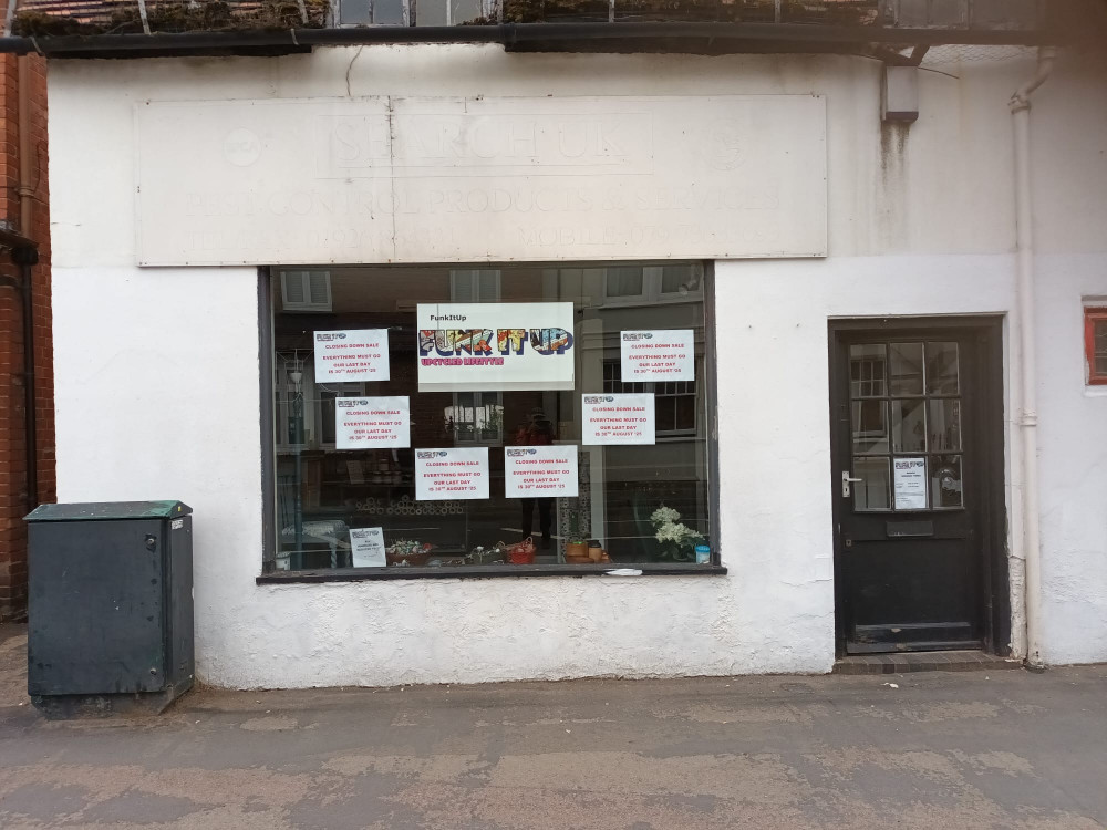 Funk It Up has now closed (image by Alison Insley) Funk It Up has now closed (image by Alison Insley)