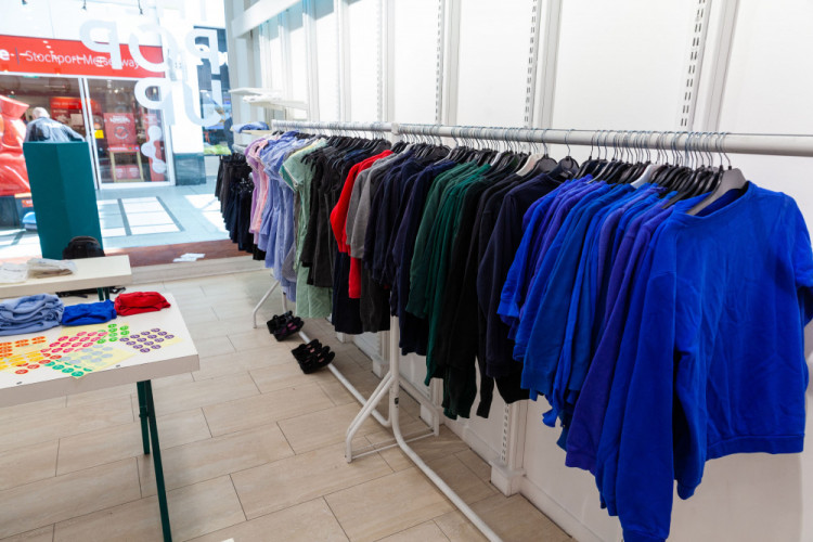 This year, the Merseyway Pop Up Uniform Shop ran from 8-15 August (Image - Matthew Nichol Photography)