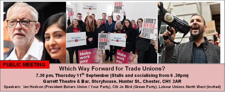 Public Meeting: Which Way forward for Trade Unions