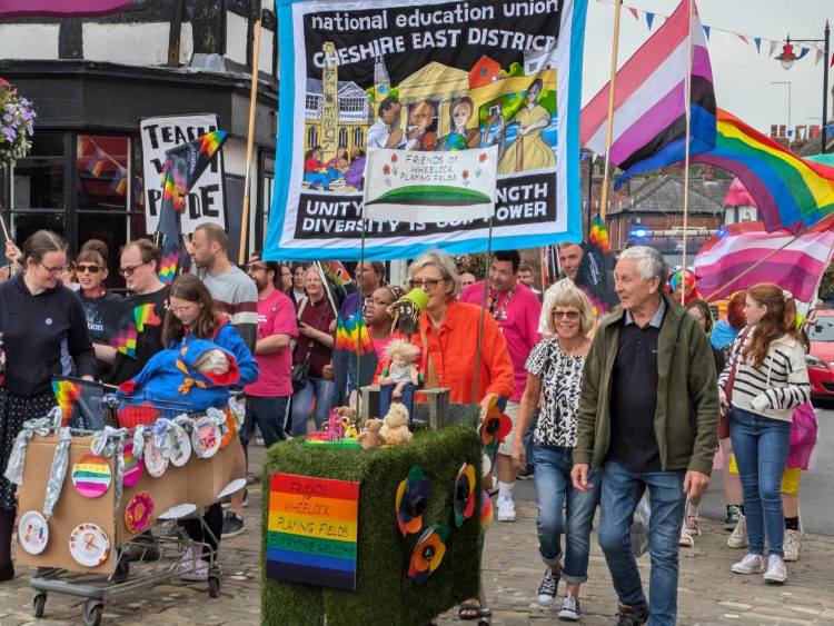 Sandbach is getting ready to party this weekend with Sandbach Pride.  (Photo: Nub News)