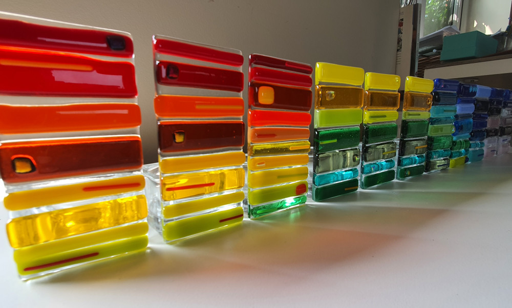 Fused Glass Tealight Workshop - with Carla Harris Glass