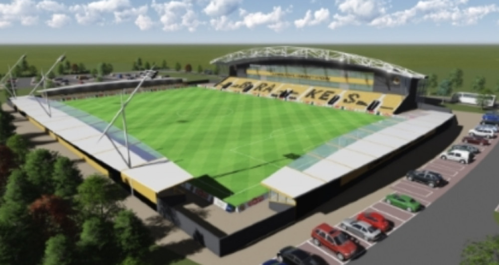 Warwick District Councillors have agreed to move the plans forward to the next stage for Leamington's new community stadium (image via WDC) Warwick District Councillors have agreed to move the plans forward to the next stage for Leamington's new community stadium (image via WDC)