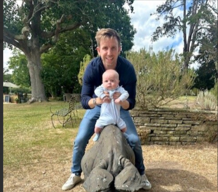 Max England lives in Teddington with his wife and baby (Image supplied)