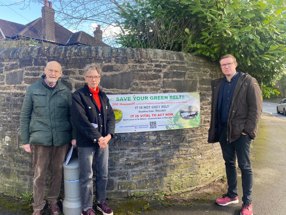 Plans for 200 new homes in Macclesfield are set to be approved despite objections from local councillors and MP Tim Roca (Credit: Tim Roca) Plans for 200 new homes in Macclesfield are set to be approved despite objections from local councillors and MP Tim Roca (Credit: Tim Roca)