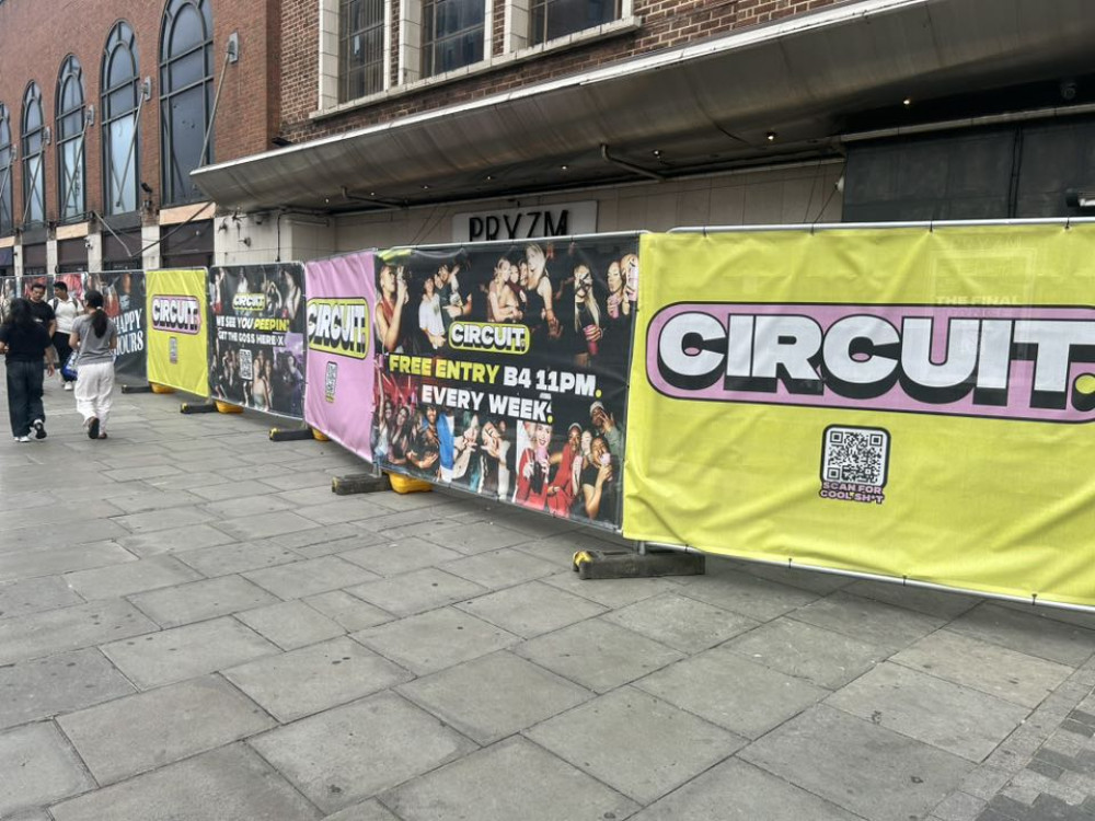 Circuit is located in the former PRYZM Kingston site on Clarence Street (Credit: Tilly O'Brien) Circuit is located in the former PRYZM Kingston site on Clarence Street (Credit: Tilly O'Brien)