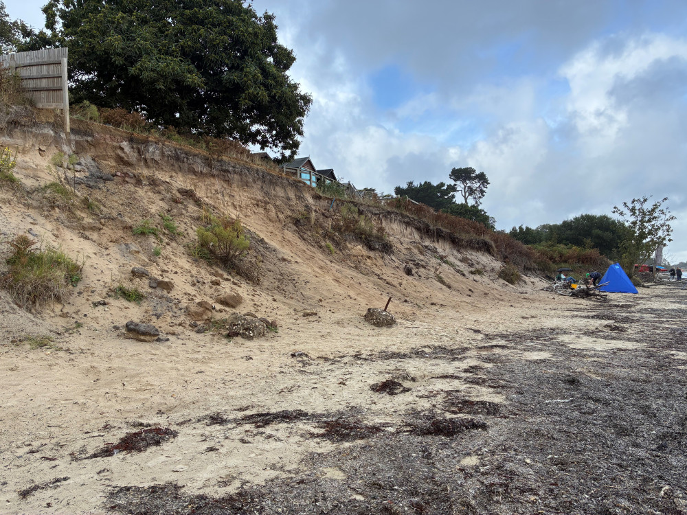 The beach. The beach.