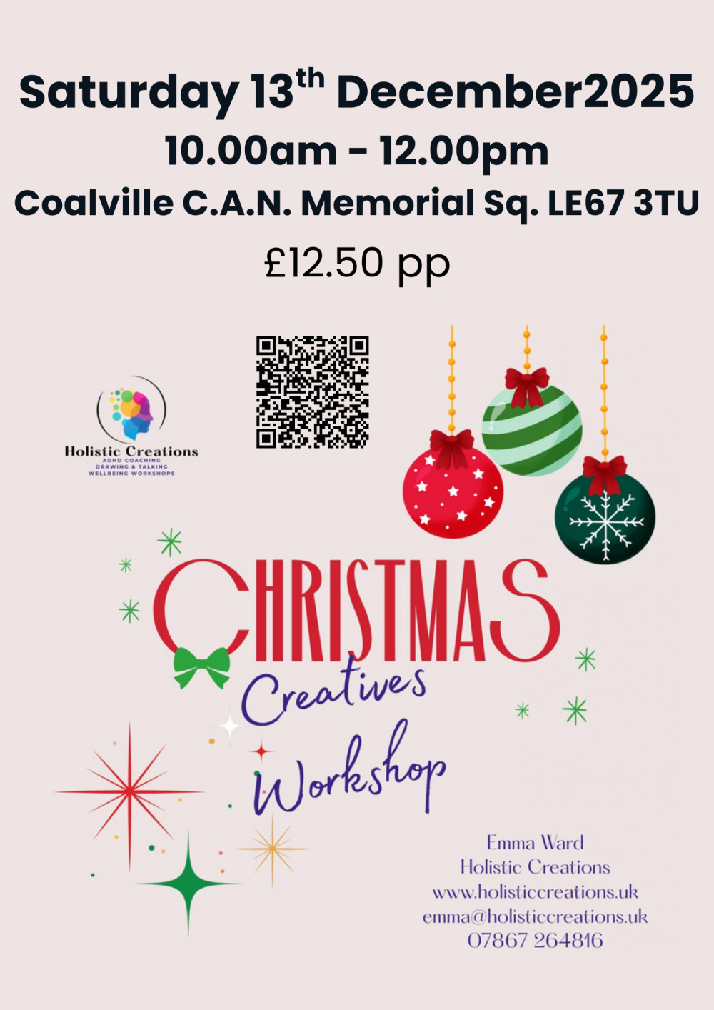 Christmas Creativity With Holistic Creations