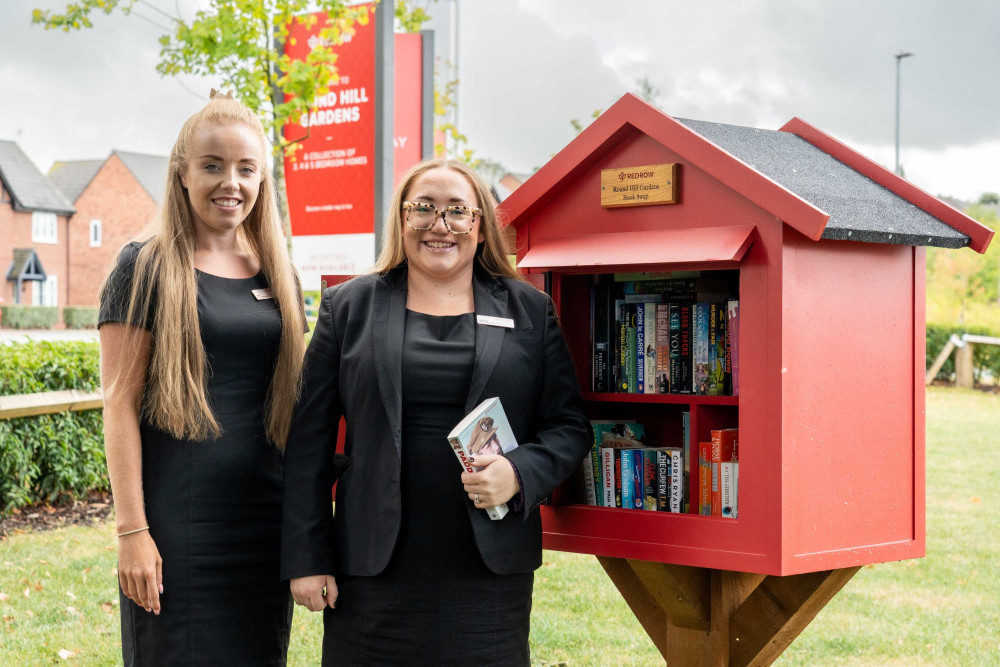 A community library has been installed at Redrow's Round Hill Gardens in Congleton (Credit: Redrow) A community library has been installed at Redrow's Round Hill Gardens in Congleton (Credit: Redrow)