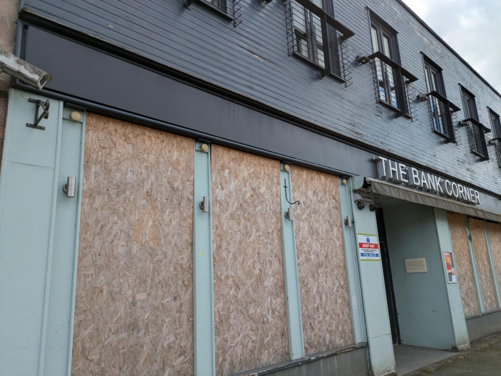 Plans have been submitted to develop the former Bank Corner building in Alsager. (Photo: Nub News) 