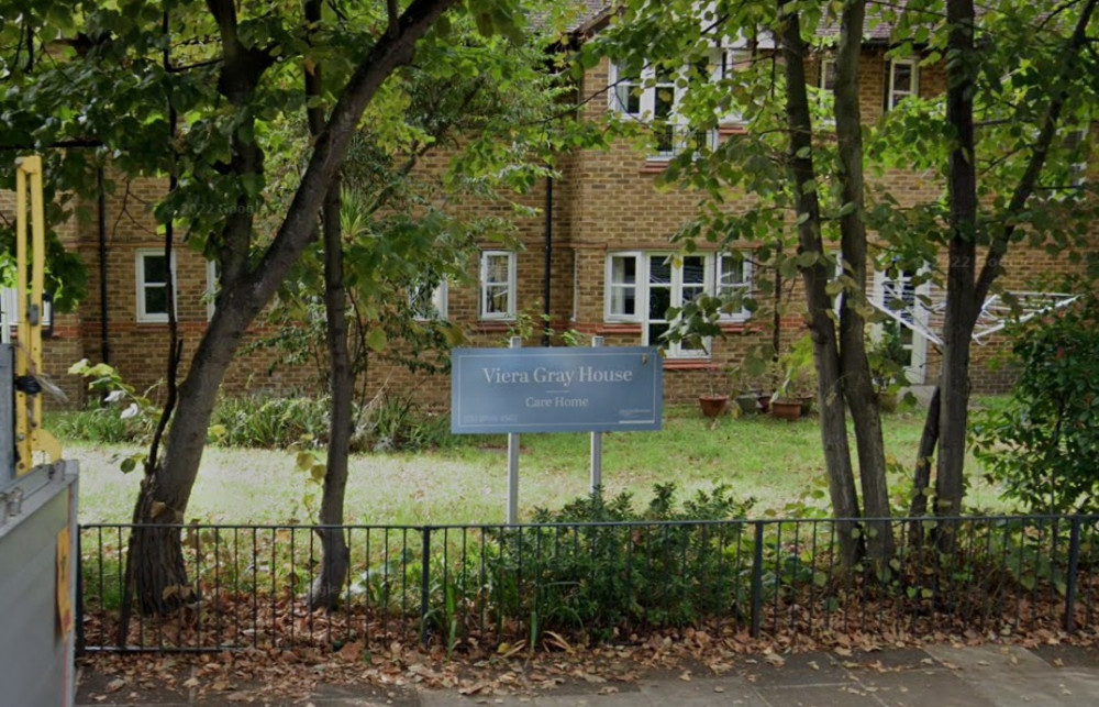An inquest into the death of 86-year-old Neil Sweetmore at Viera Gray House in Barnes heard he was attacked by another resident with dementia weeks before his death (credit: Google Maps). An inquest into the death of 86-year-old Neil Sweetmore at Viera Gray House in Barnes heard he was attacked by another resident with dementia weeks before his death (credit: Google Maps).