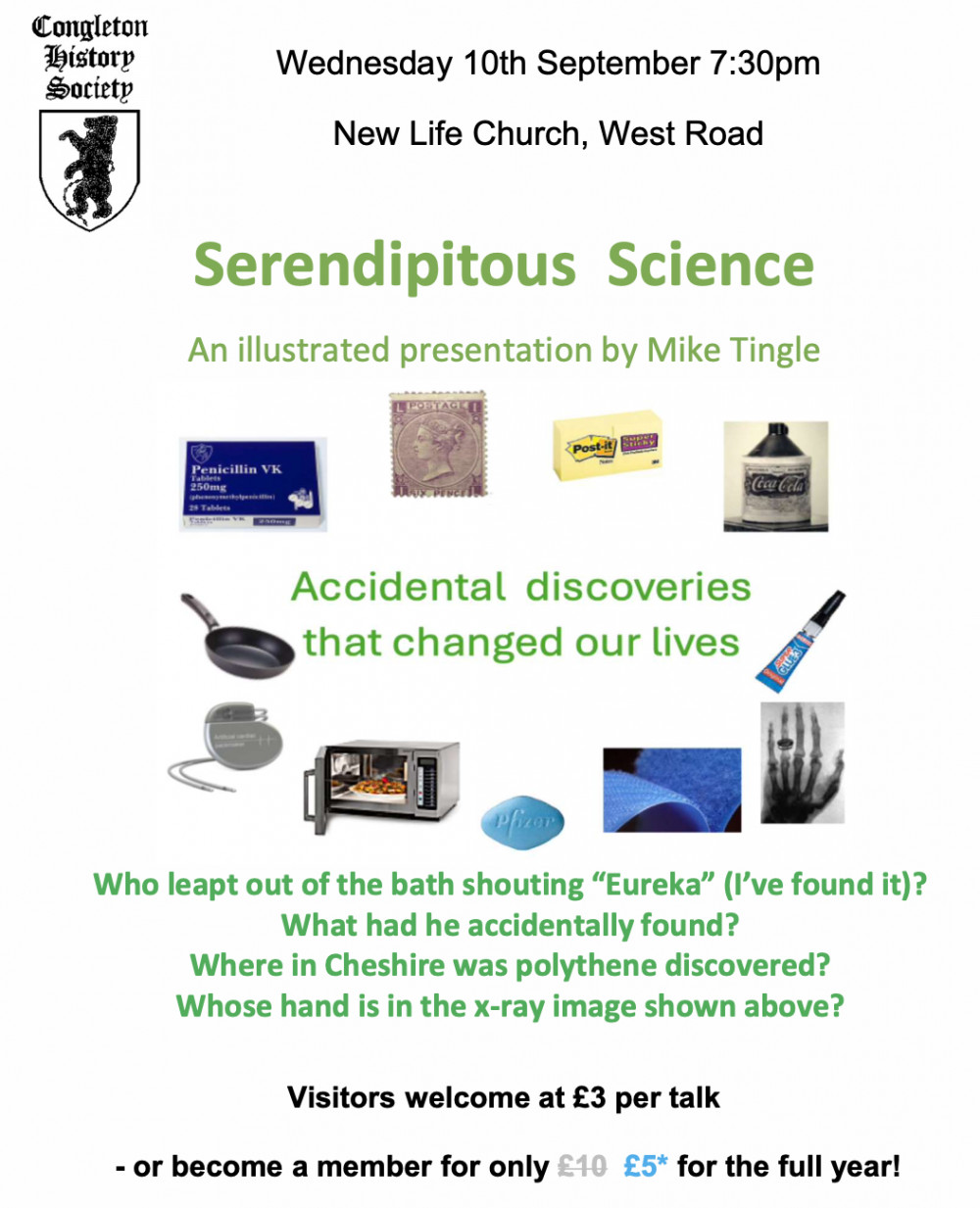 Serendipitous Science - Accidental discoveries that changed our world Serendipitous Science - Accidental discoveries that changed our world