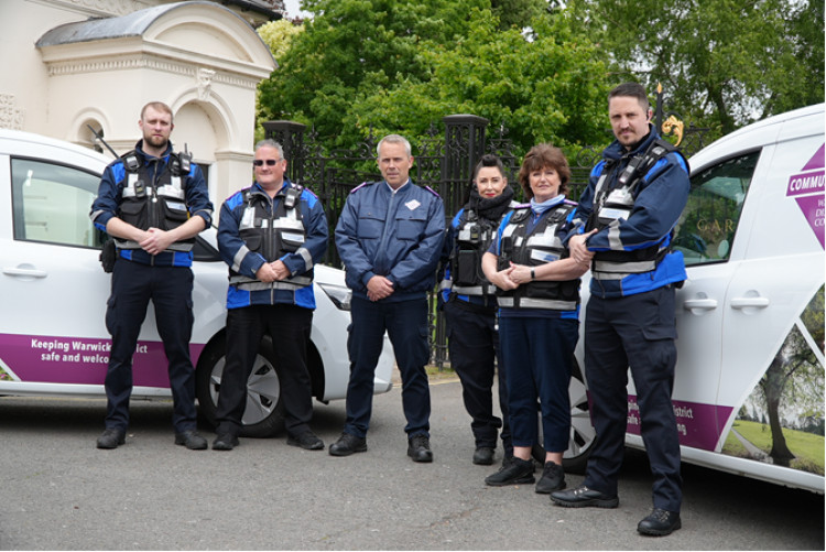 Community wardens are going to help tackle anti-social behaviour in Warwick (image via Warwickshire Police)