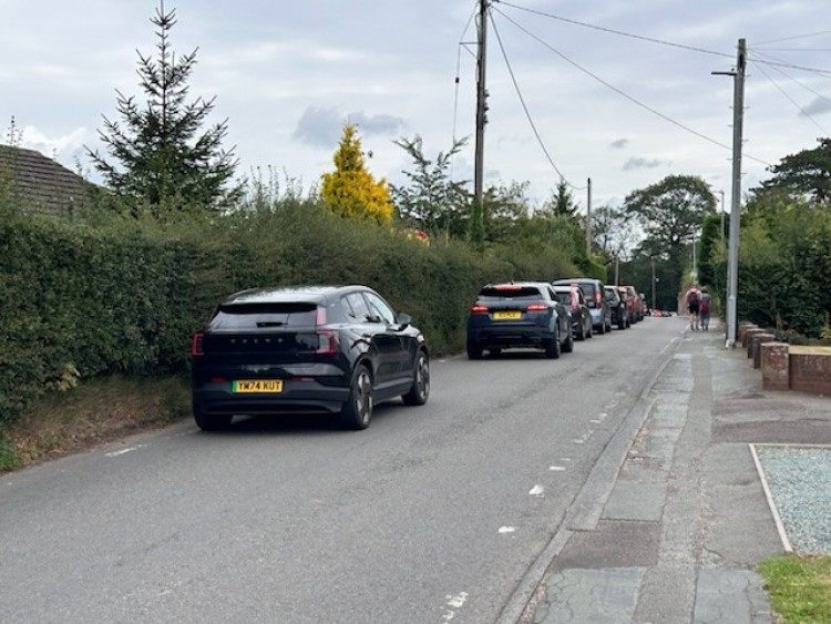 Villagers fighting plans to build a 127-home estate in Audlem say the scheme is too big, in the wrong place and will make the existing traffic chaos even worse (Supplied).