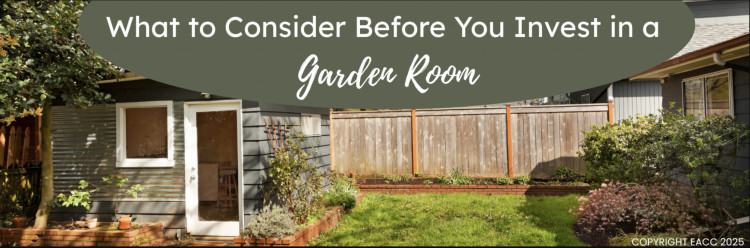 Garden rooms can provide extra living space and even boost property value (credit: Leslie & Co).