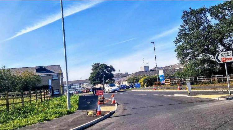The first direct Saturday Leighton Hospital to Alsager bus will depart at 8.55am on Saturday 1 November, 2025 (Ryan Parker).
