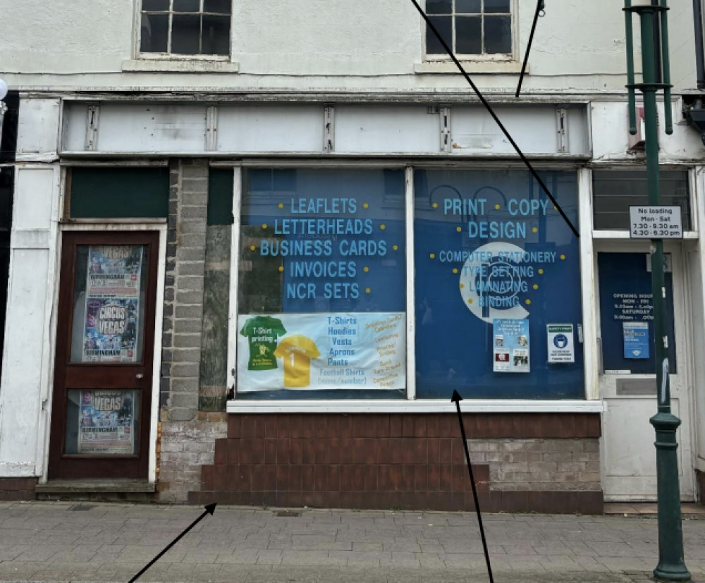 Plans revealed for Leamington shop to become a café (image via planning application)