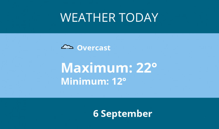 Here is Thurrock today's weather forecast provided by Mr Data