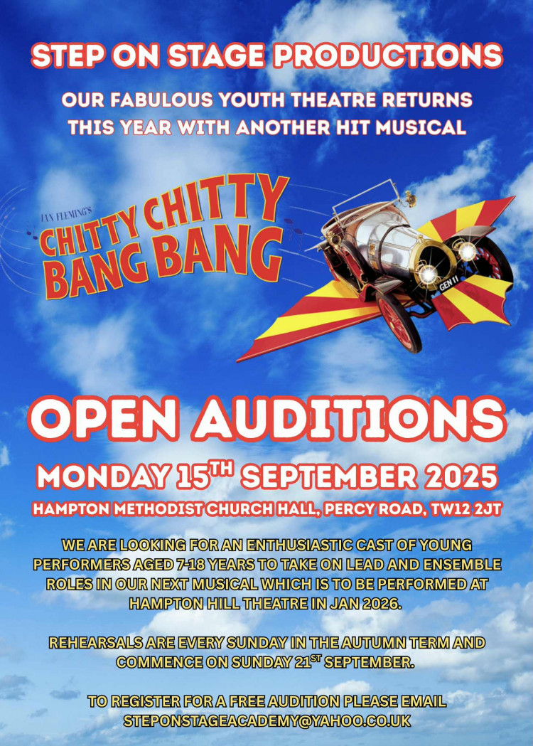 AUDITIONS - Chitty Chitty Bang Bang