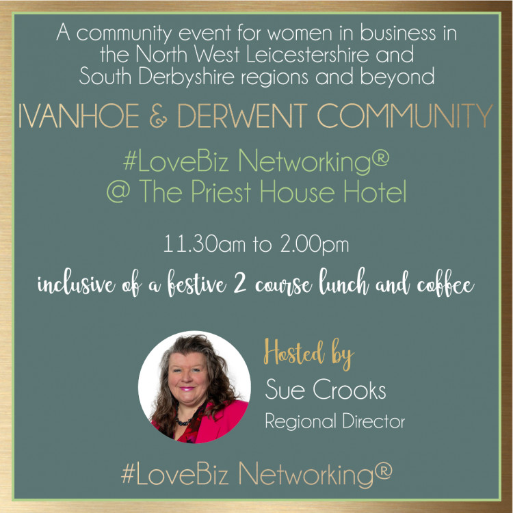 Ivanhoe & Derwent LoveBiz Networking Festive Lunch at The Priest House