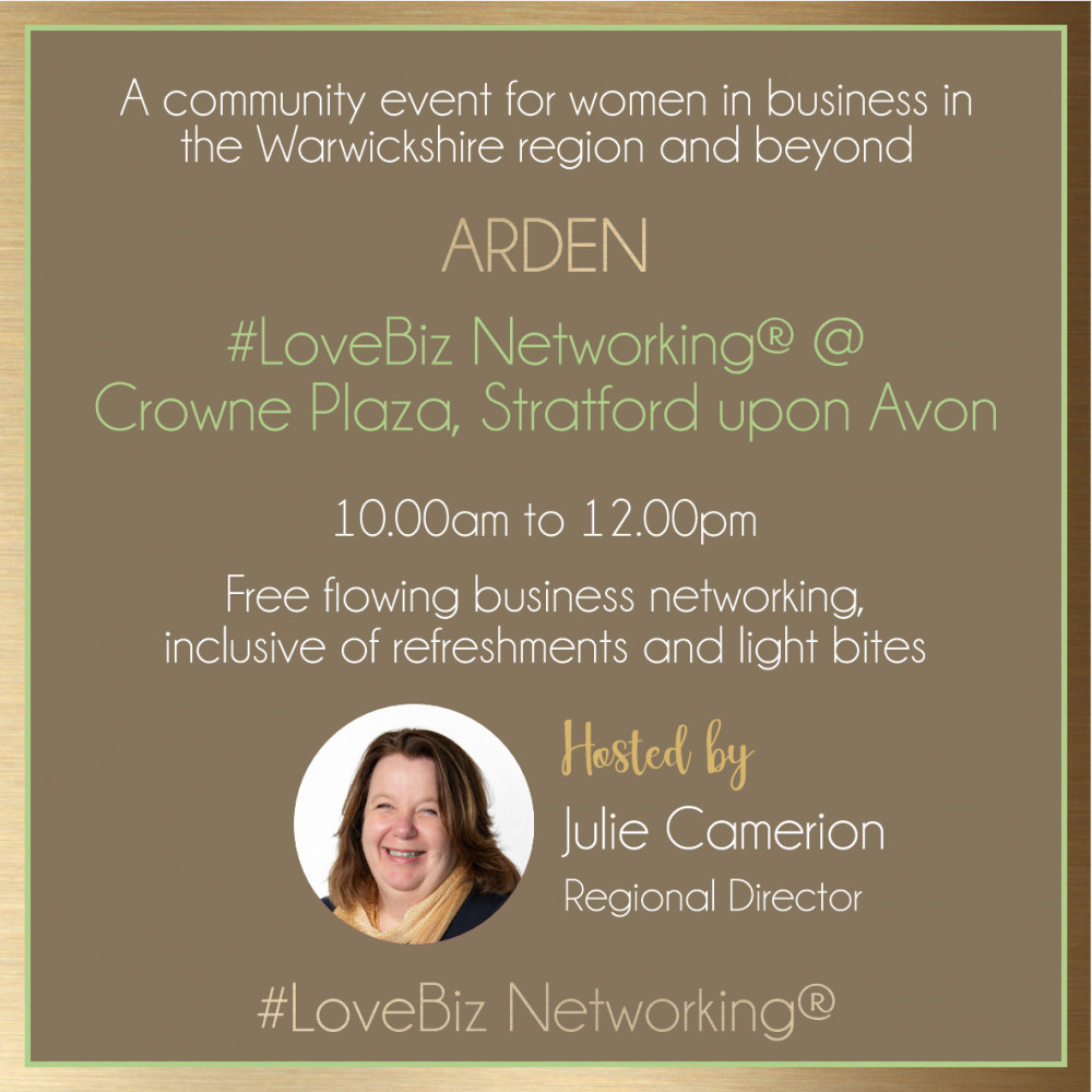 Arden LoveBiz Networking at the Crowne Plaza for Women in Business