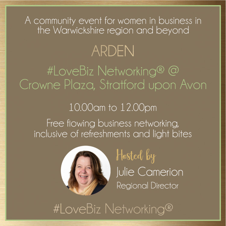 Arden LoveBiz Networking at the Crowne Plaza for Women in Business