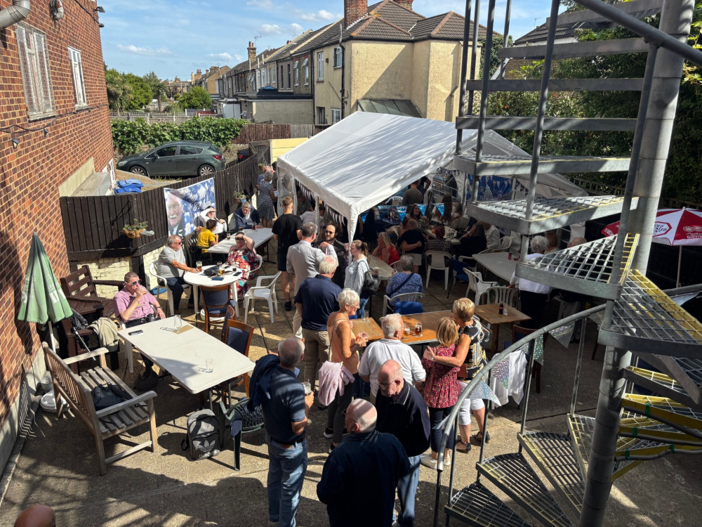 The celebration took place at Thurrock RAF Association Club. 
