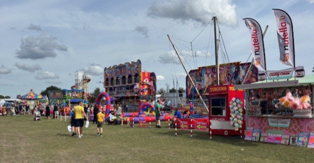 Visitors could enjoy all the fun of the fair Visitors could enjoy all the fun of the fair