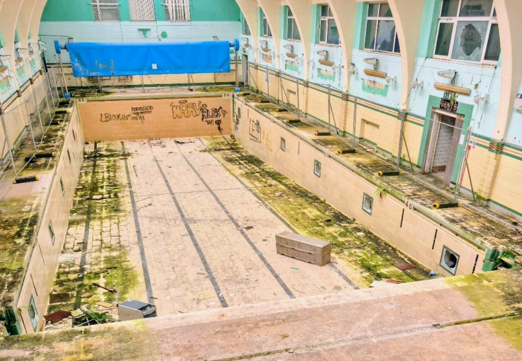Proposals have been unveiled to transform Crewe's long-closed Flag Lane Baths into a major community sports and leisure hub (Andrew Chandler).